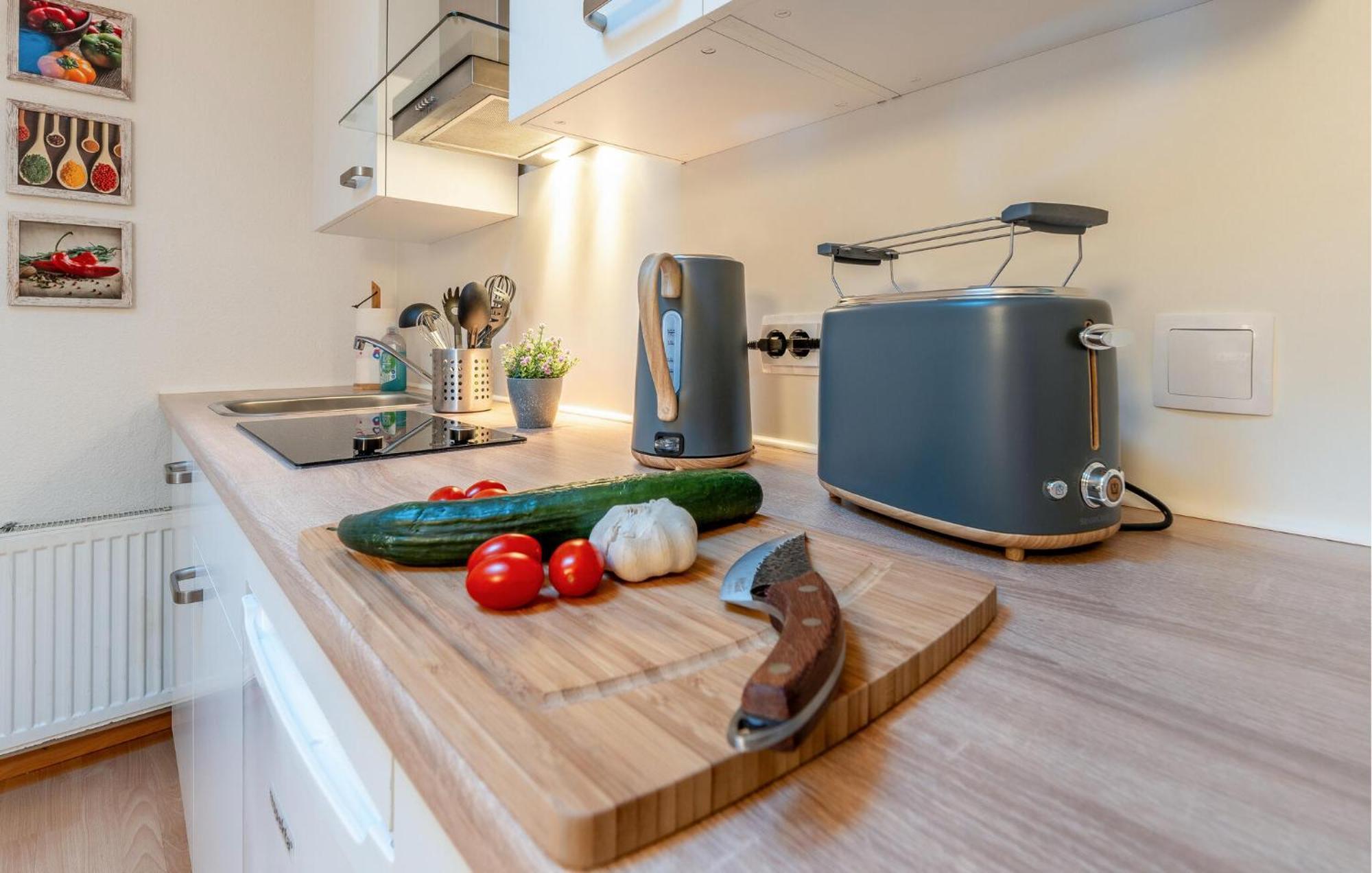 Awesome Apartment In Rostock With Kitchen Exterior foto
